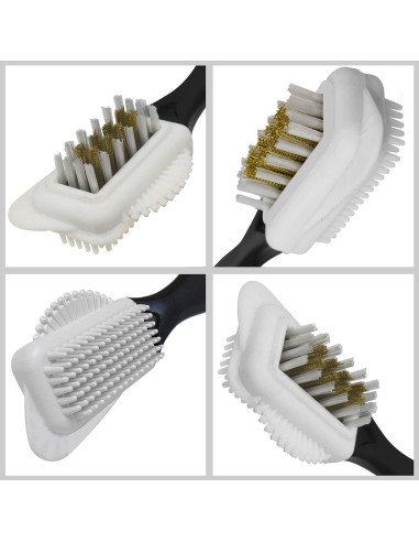 Cepillo de limpieza JobSite para gamuza y nobuck 4 lados