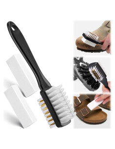 Kit de Limpieza para Zapatos XANGNIER 3 Piezas Ante Nubuck