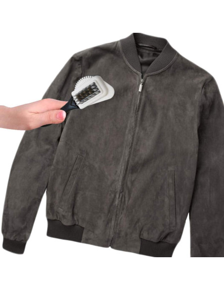 Cepillo de limpieza JobSite para gamuza y nobuck 4 lados