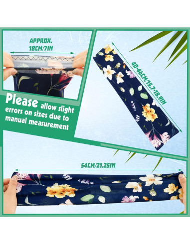 Mangas de Jardinería Jeyiour 18 Pares Protección Solar UV