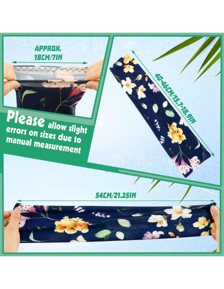 Mangas de Jardinería Jeyiour 18 Pares Protección Solar UV