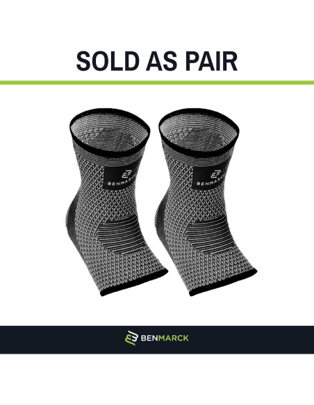 Manga de Compresión para Tobillo Benmarck - Alivio Fascitis Plantar