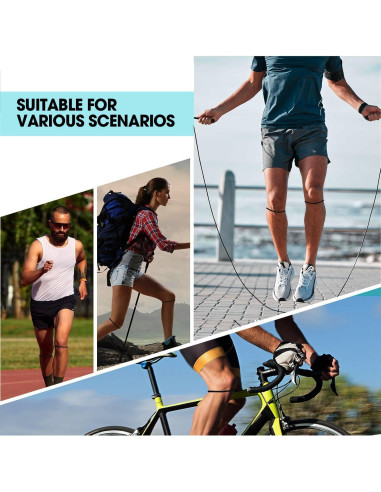 2 Correas Soporte Tendón Patelar KAIJIELY - Alivio Dolor Rodilla