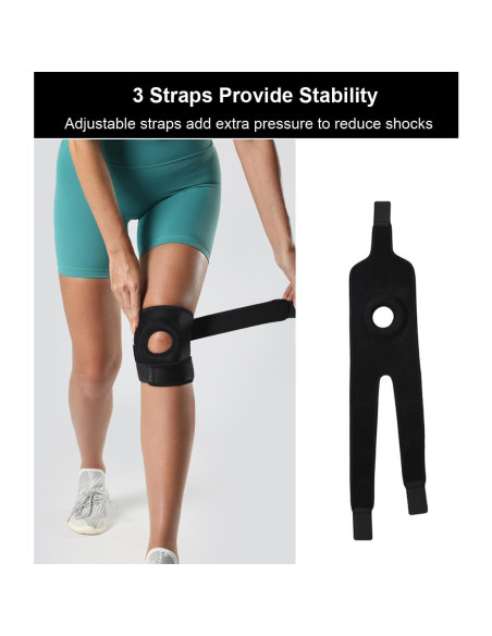 Férula Rodilla SUJAYU Ajustable Compresión Negro