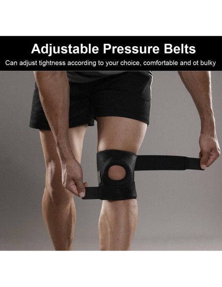 Férula Rodilla SUJAYU Ajustable Compresión Negro