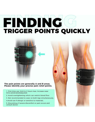 Faja Ciática Healrecux con Almohadillas de Presión - Alivio Dolor