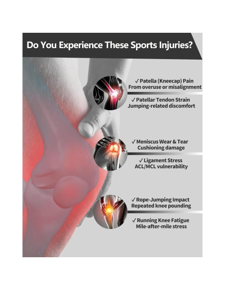 Faja para Rodilla Patella 2-Pack - Alivio Tendinitis Patelar