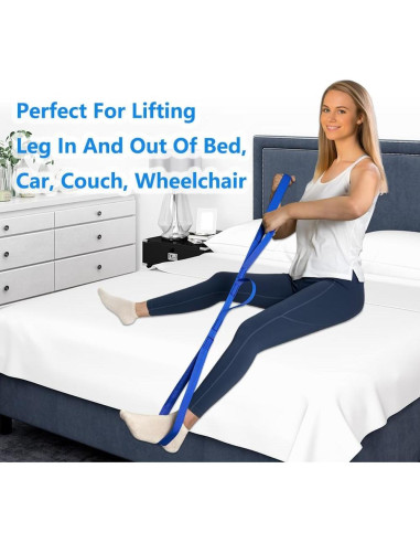 Cinta para levantar piernas Nourislif 106.68 cm azul