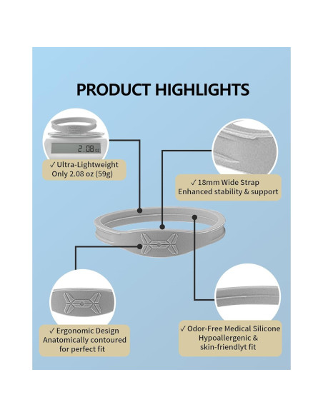 Faja para Rodilla Patella 2-Pack - Alivio Tendinitis Patelar