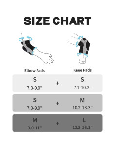 Conjunto de almohadillas para codos y rodillas YEEKORO SBR Negro-Rosa 2