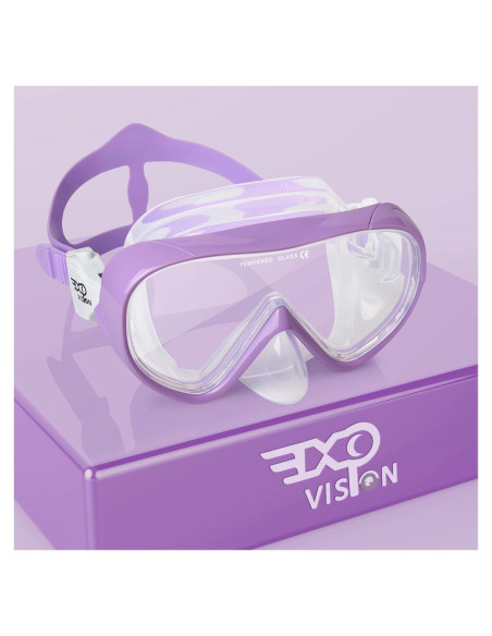 Máscara de Buceo para Niños EXP VISION 1700k Antivaho