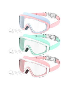 Gafas de natación CIFOYA para niños, paquete de 3, UV400