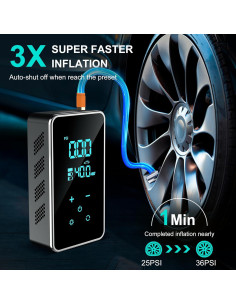 Compresor de Aire Portátil Lamfurart YX15 Pro Max 150 PSI 2