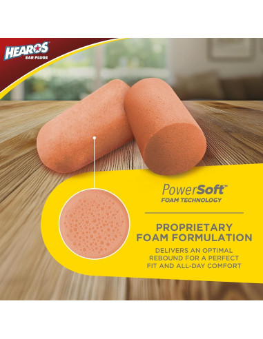 Tapones para Oídos HEAROS Ultimate Softness 14 Pares