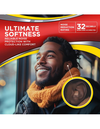 Tapones para Oídos HEAROS Ultimate Softness 14 Pares