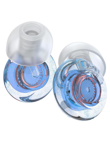 Tapones para oídos Yawsoy alta fidelidad 18-25 dB azul