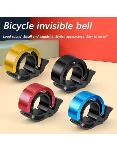 Bocina Invisible Jowxsx para Bicicleta de Montaña Roja