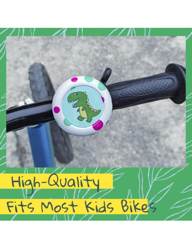 Timbre de Bicicleta ONIPAX Sonido Fuerte Dinosaurio Colorido