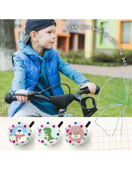 Timbre de Bicicleta ONIPAX Sonido Fuerte Dinosaurio Colorido