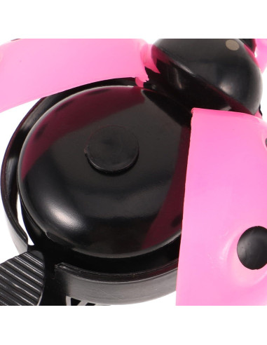 Timbre de Bicicleta BESPORTBLE Mariquita Rosa, Sonido Claro