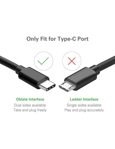 Adaptador de corriente USB C HP 65W para Spectre y Envy
