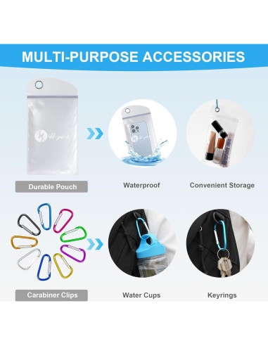 Toalla de Enfriamiento U-pick 10 Unidades 101.6x30.5 cm Microfibra