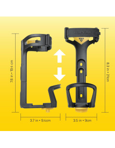Soporte para Botella Topeak Modula Java Ajustable Negro 2