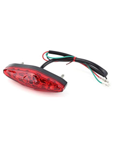 Luz de Freno Trasera LED 12V Keenso para Moto y ATV