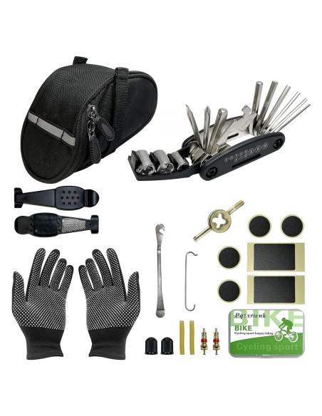 Kit de Herramientas para Bicicletas Pqzxrwnk 21 Pcs Multifuncional