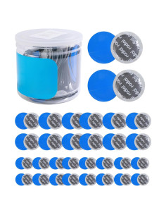 Kit de Parches para Neumáticos UBOG 90 Piezas 32mm 42mm 58mm