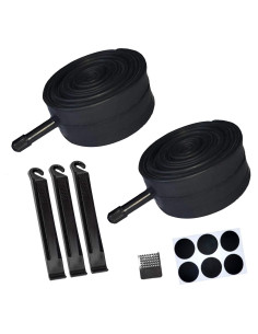 Paquete de 2 Tubos Internos de Bicicleta Listenman 18" x 1.75/1.95/2.15