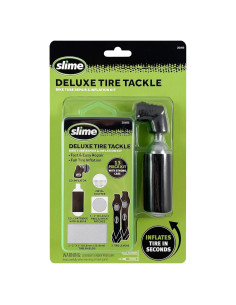 Kit de Reparación e Inflación de Neumáticos Slime Deluxe 13 Piezas