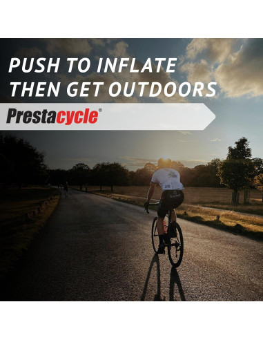 Prestacycle Prestaflator Mini Pro - Inflador de Neumáticos de Bicicleta