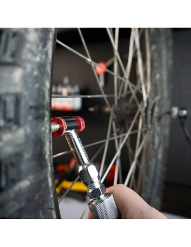 Prestacycle Prestaflator Mini Pro - Inflador de Neumáticos de Bicicleta