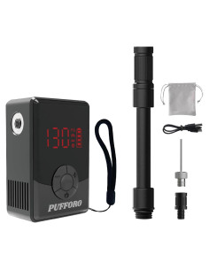 Mini Bomba de Bicicleta Eléctrica PUFFORO QB001 130 PSI