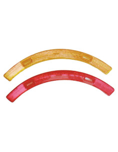 Juego de Reflectores para Ruedas de Bicicleta Sunlite Ámbar y Rojo