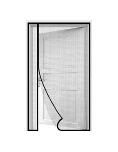 Puerta de Pantalla Magnética HOMWMPA 36x80 cm Gris