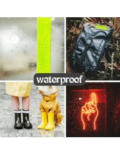 3 Rollos de Cinta Reflectante PVC 2.5 cm x 3 m Maodai 2