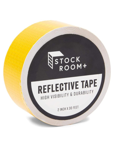 Cinta Reflectante Amarilla Juvo Plus 5.08 cm x 9.14 m