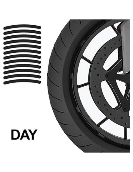 84 Calcomanías Reflectantes SkinoEu para Bicicleta y Moto