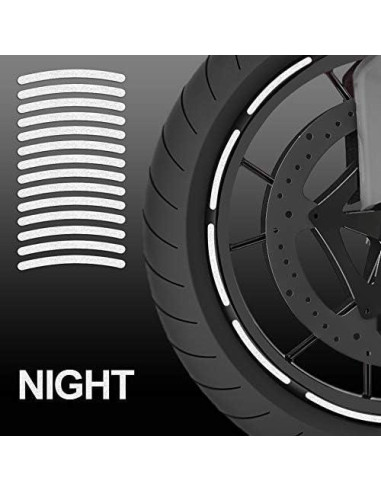 84 Calcomanías Reflectantes SkinoEu para Bicicleta y Moto