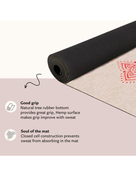 Alfombrilla de Yoga Shakti Warrior Chakra Ecológica 182.88x60.96cm Alfombrilla de Yoga Shakti Warrior Chakra Ecológica 182.88x60.96cm