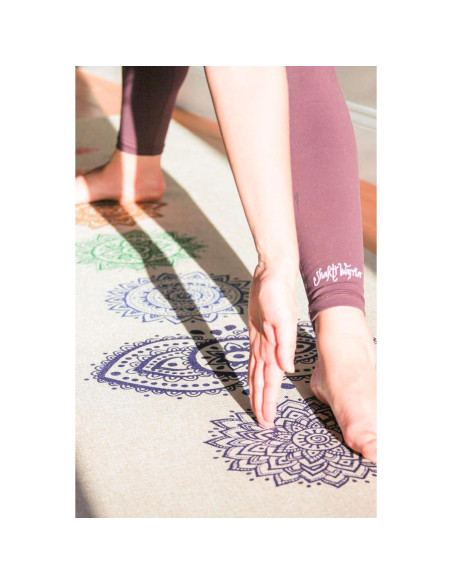 Alfombrilla de Yoga Shakti Warrior Chakra Ecológica 182.88x60.96cm Alfombrilla de Yoga Shakti Warrior Chakra Ecológica 182.88x60.96cm