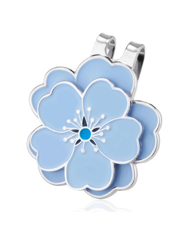 Marcador de Pelota de Golf Magnético Gosknor Azul Clip Gorra