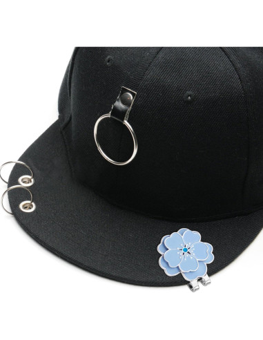 Marcador de Pelota de Golf Magnético Gosknor Azul Clip Gorra