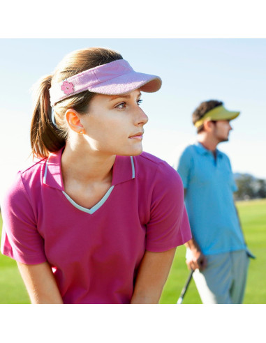 Juego de 2 Clips Magnéticos para Gorra de Golf Gosknor Rosa