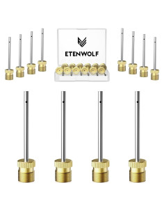 Agujas de Bomba de Aire ETENWOLF A102 - Paquete de 12 Piezas