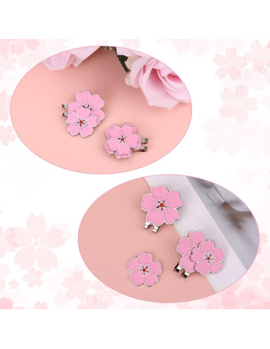 Juego de 2 Clips Magnéticos para Gorra de Golf Gosknor Rosa