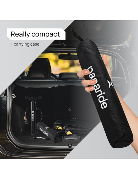 Bomba de Bicicleta de Pie Panaride - Inflador 120 PSI