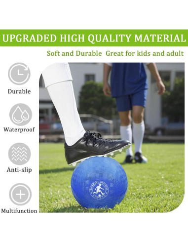 Bolas de Dodgeball Inflables LOYNYE 25.4 cm PVC 4 Unidades